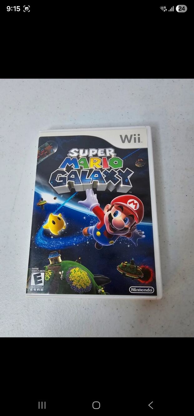 Super Mario Galaxy Wii standard edition